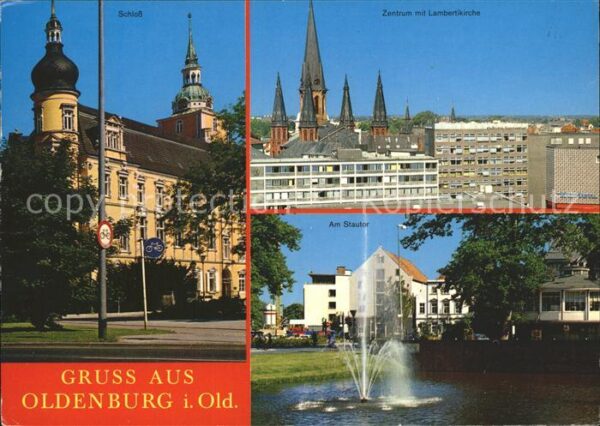 Oldenburg Niedersachsen Schloss Lambertikirche Am Stautor