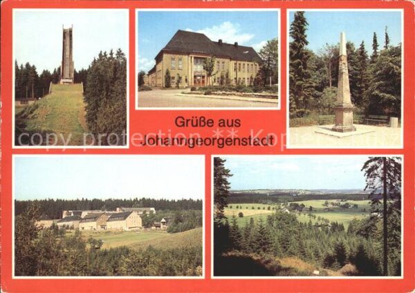 Johanngeorgenstadt Erzgebirgsschanze Kulturhaus Karl Marx