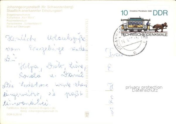 Johanngeorgenstadt Erzgebirgsschanze Kulturhaus Karl Marx – Bild 2