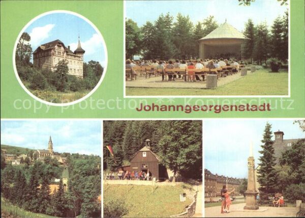 Johanngeorgenstadt HO Hotel Deutsches Haus Platz des Bergm