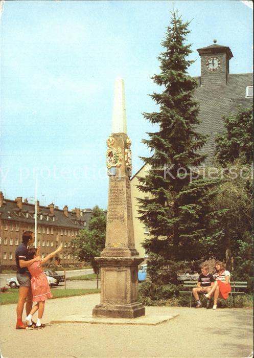 Johanngeorgenstadt Postmeilensäule