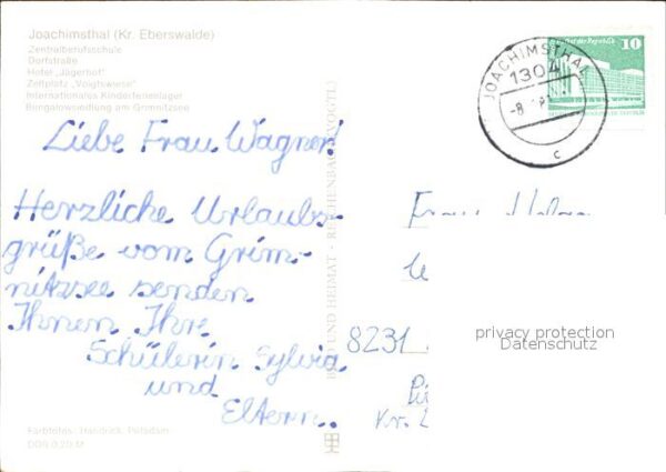 Joachimsthal Zentralberufsschule Dorfstr Hotel Jäger – Bild 2