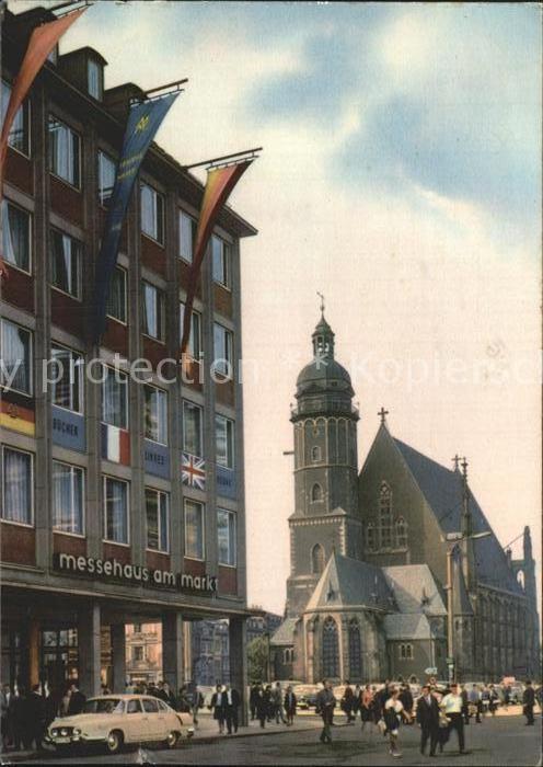 Leipzig Messehaus am Markt Thomaskirche