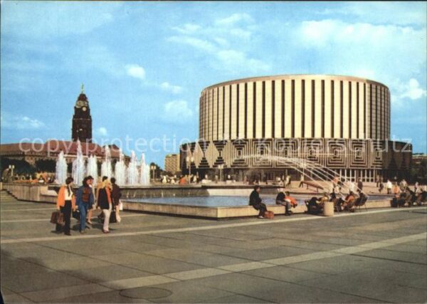Dresden Prager Strasse Kino Wasserspiele