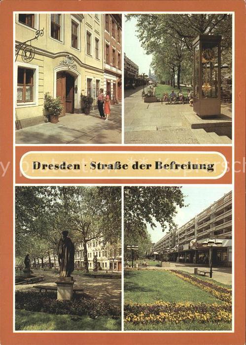 Dresden Strasse der Befreiung Details