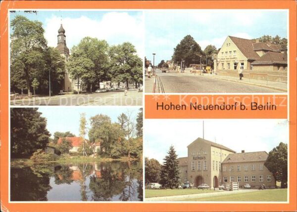 Hohen Neuendorf Kirche S_Bahnhof An den Rotpfuhlen Rath