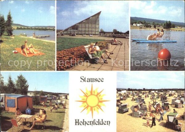 Hohenfelden Stausee Promenade Tretboot Camping Stra