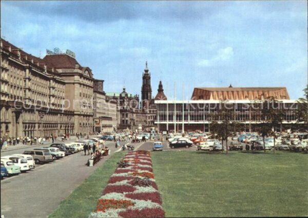 Dresden Altmarkt mit Kulturpalast