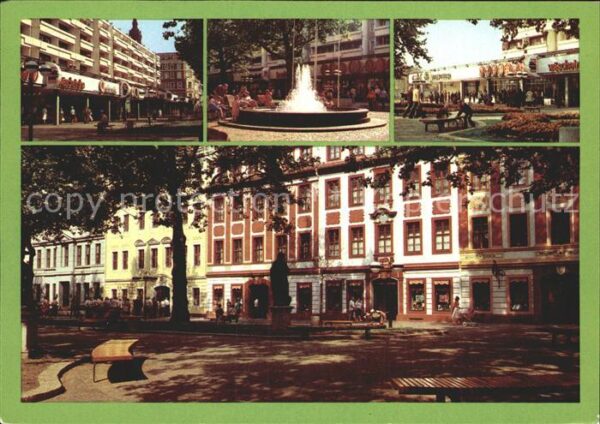 Dresden Strasse der Befreiung Brunnen