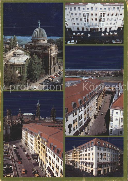 Dresden Dresdner Altstadt Blick von der Ruine d