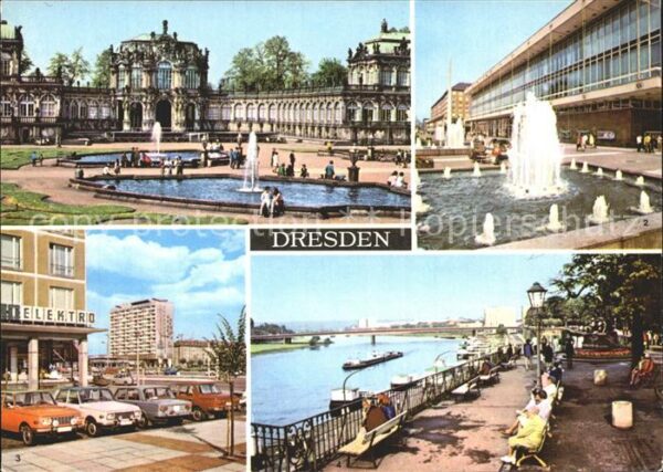 Dresden Zwinger Kulturpalast Pirnaischer Platz