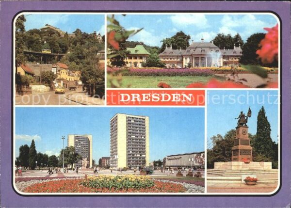 Dresden Standseilbahn Luisenhof Pillnitz Bergpa