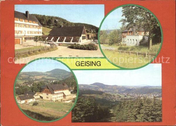 Geising Erzgebirge Erholungsheim Erich Weinert Schwimmhall