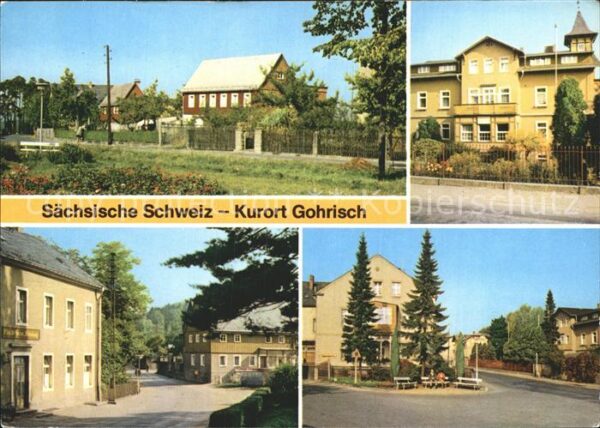 Gohrisch Am Dorfplatz Kurheim FDGB Heim Erholung