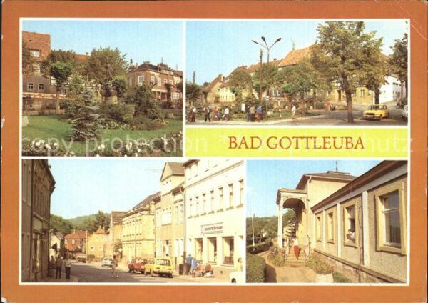 Bad Gottleuba-Berggiesshuebel Am Markt Thälmann Strasse Kurbad