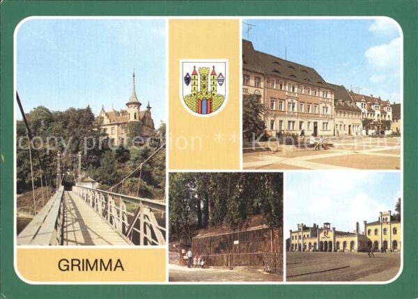 Grimma Markt Bärenzwinger an der Gattersburg B