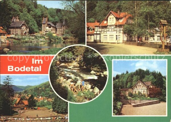 Treseburg Harz An der Halde FDGB Erholungsheim Luppbod