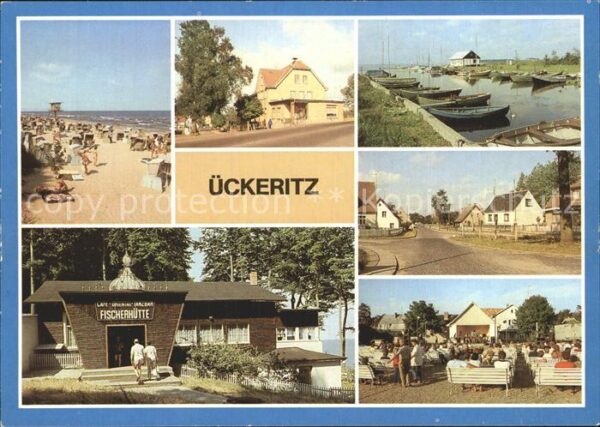 Ueckeritz Usedom Strand Ratscafe Bootshaven Achterwasser