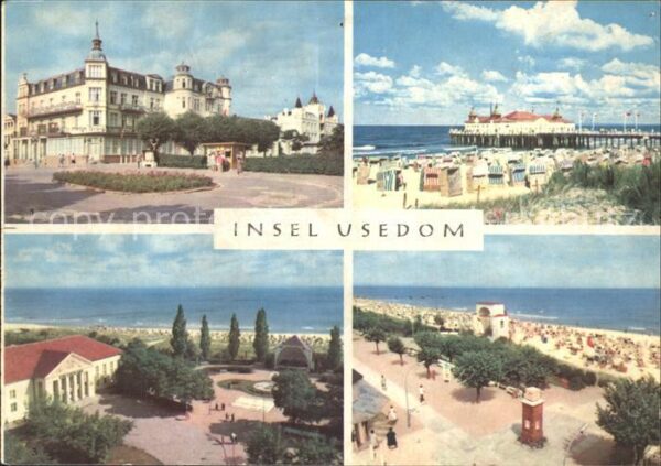 Usedom Zinnowitz FDGB Heim Glück auf Ahlbeck S