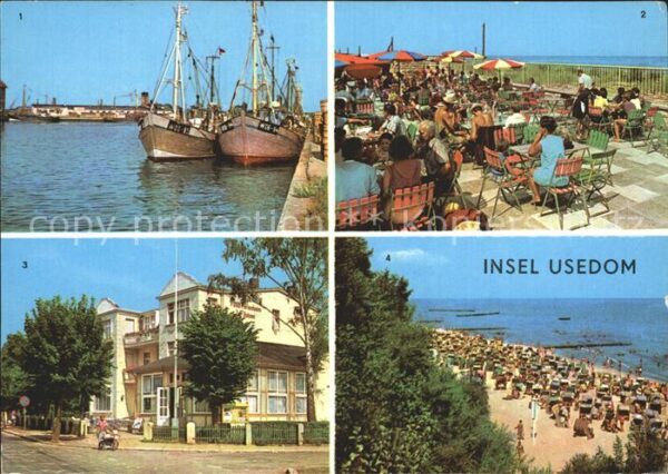 Usedom Karlshagen Fischerhafen Trassenheide St
