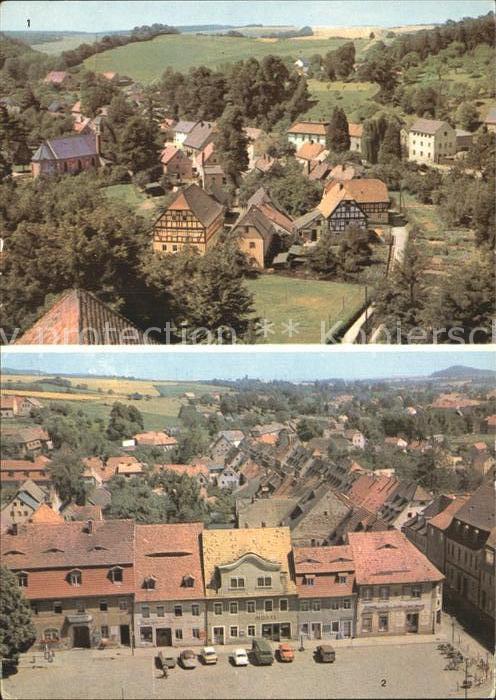 Bernstadt Loebau Teilansicht Alt Bernstadt Blick auf Mar