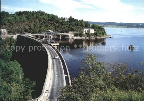 Saaletalsperre Sperrmauer