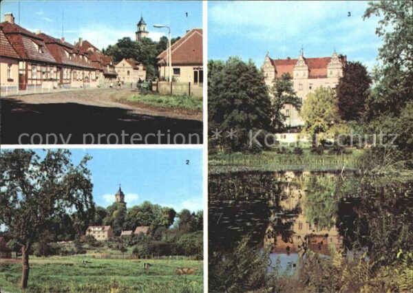 Boitzenburg Boitzenburger Str Teilansicht Schlossbl