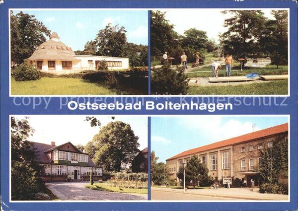Boltenhagen Ostseebad HOG Pavillon Minigolfanlage Haus am Mee