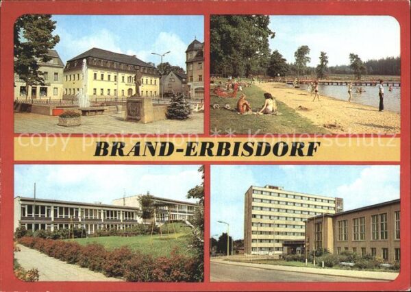 Brand-Erbisdorf Brander Hof am Markt Erzengler Teich Ki