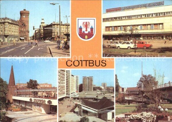 Cottbus Spremberger Str Konsument Warenhaus HOG