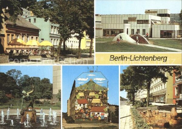 Lichtenberg Berlin Strasse der Befreiung Gaststätte Seeter