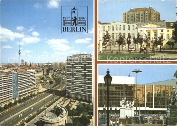 Berlin Dt Theater Charite Palast der Republik