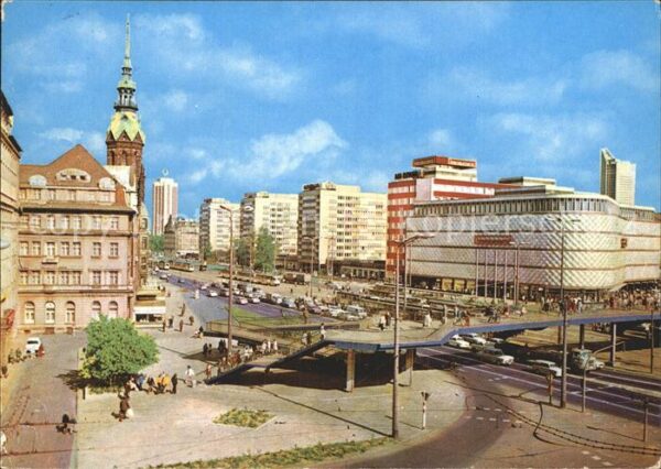 Leipzig Warenhaus Konsument am Brühl