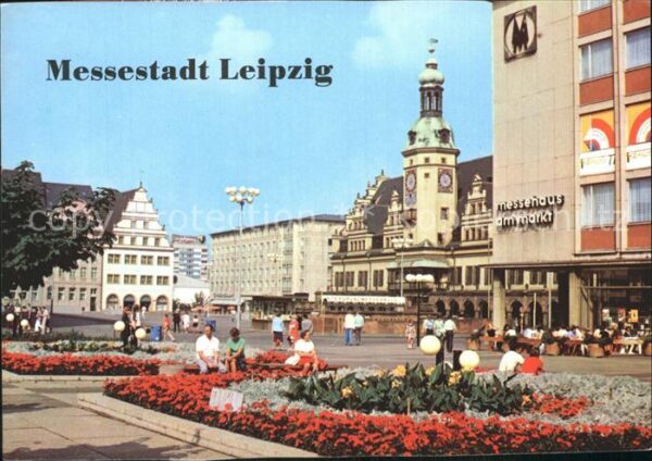 Leipzig Markt und Altes Rathaus