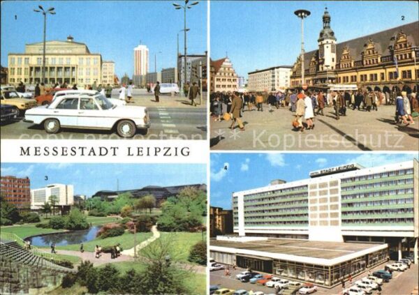 Leipzig Opernhaus Karl Marx Platz Altes Rathaus