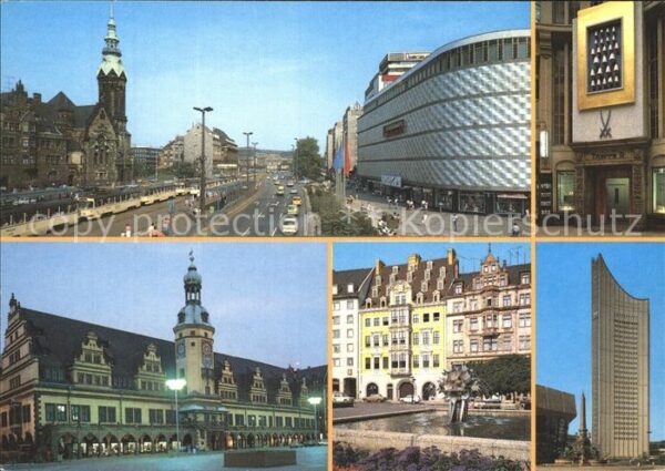 Leipzig Friedr Tröndlin Ring Mädler Passage Alt