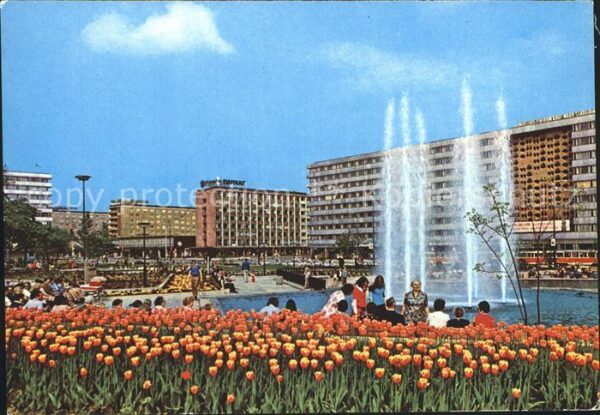 Karl-Marx-Stadt Karl Marx Platz Strasse der Nationen Sp