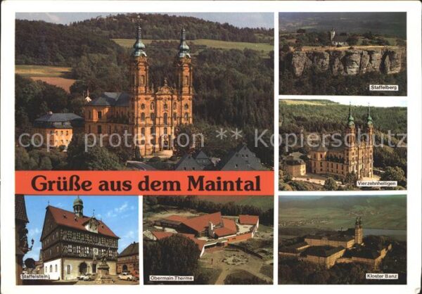 Maintal Basilika Vierzehnheiligen Staffelberg S