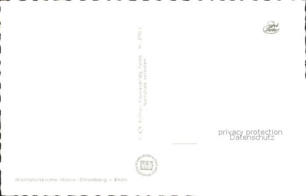 Ehrenberg Rhoen Wallfahrtskirche Maria – Bild 2