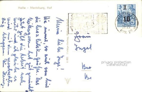 Halle Saale Moritzburg Hof – Bild 2