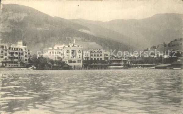 Zell See Ansicht vom See aus