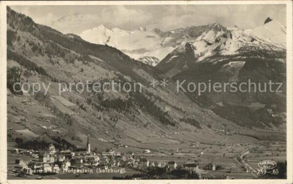 Bad Hofgastein Gesamtansicht mit Alpenpanorama