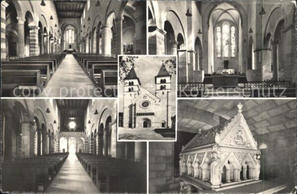 Echternach Interieur de la Basilique Sarcophage Sa