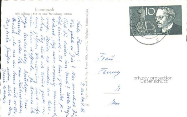 Immenstadt Allgaeu mit Mittag und Steineberg Allgäuer Alpe – Bild 2