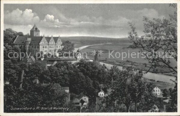 Schweinfurt Schloss Mainberg Main