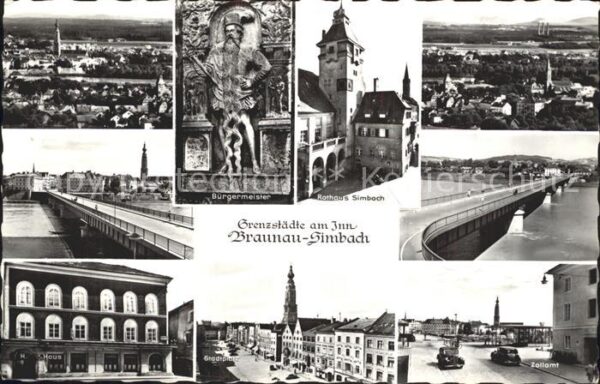 Simbach Inn Braunau Rathaus Bürgermeister Relief In