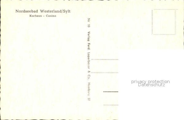 Westerland Sylt Kurhaus Casino – Bild 2