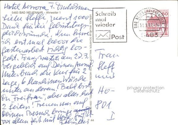 Bad Neuenahr-Ahrweiler Kurpark Cafe Kurhotel Kurhaus Dahlienga – Bild 2