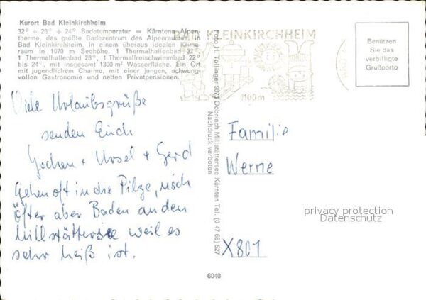 Bad Kleinkirchheim Kaernten Panorama Kurort Alpen – Bild 2