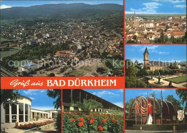 Bad Duerkheim Heilbad Weinstrasse Kurpark Kurhaus Kir